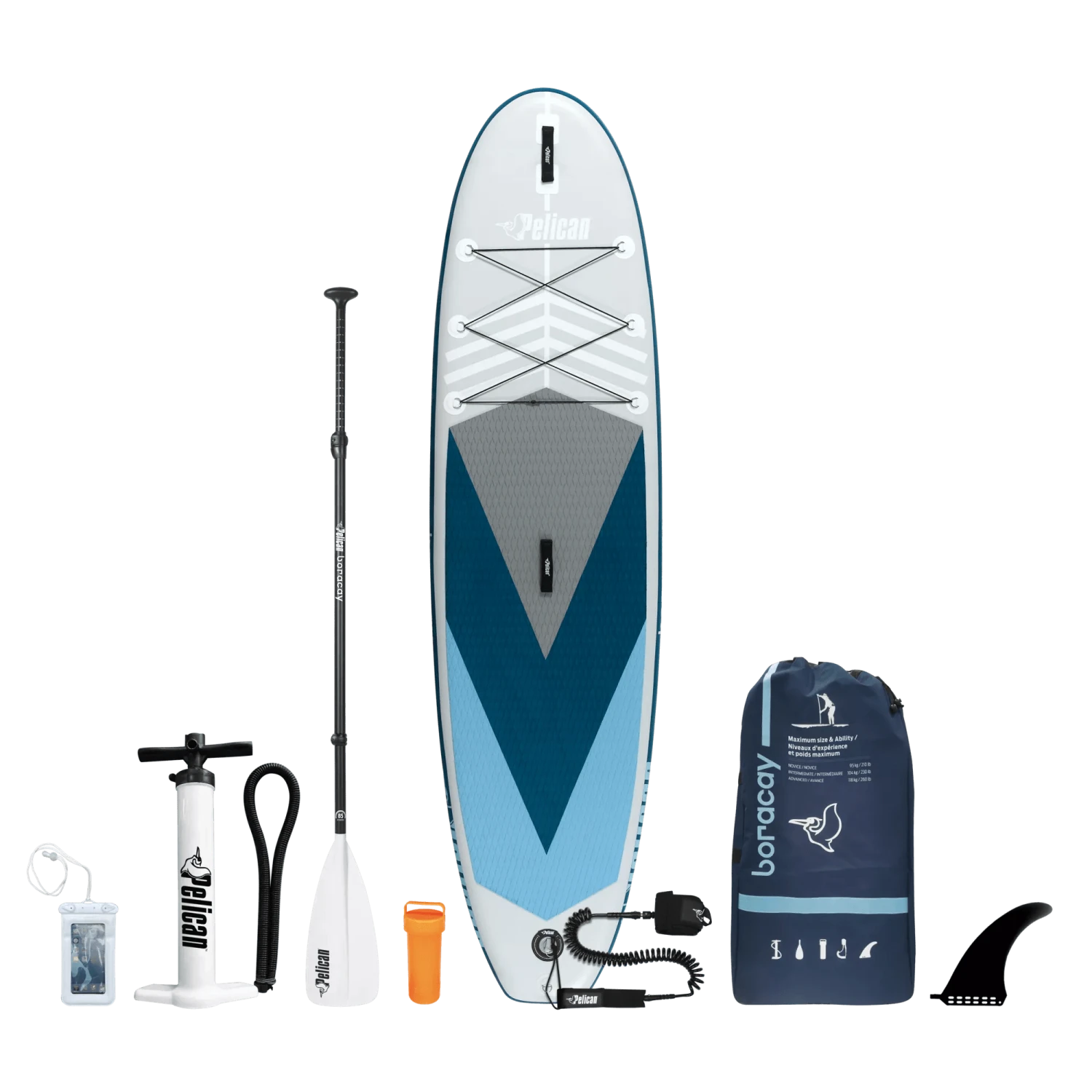 Pelican Boracay 10'4" Inflatable Paddle Board 4 Pelican Boracay 10'4" Inflatable Paddle Board - Image 2