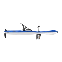 Pelican Getaway 110 HDII Recreational Pedal Kayak -Water Sports Sales MHP10P101 00 SIDE