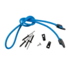 Pelican Electric Blue 36" (91.4 Cm) Tank Well Bungee Cord -Water Sports Sales PS1825 ISO